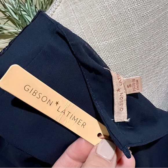 NWT Gibson Latimer Long Sleeve Lightweight Dress Size Small - Picture 9 of 15